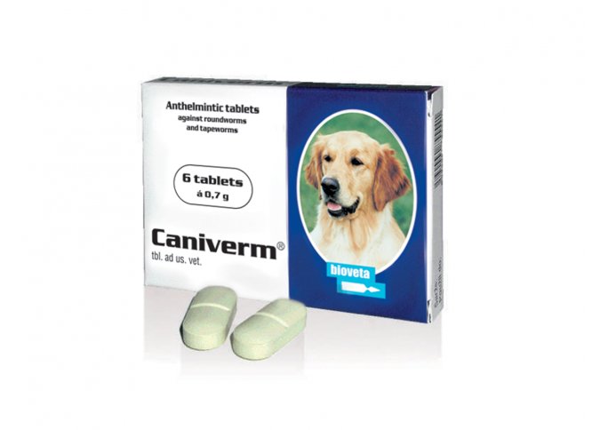 CANIVERM FORTE TABLETS (Antiparasitic product for dogs and cats) malta, Bioveta malta, Equitrade Ltd malta