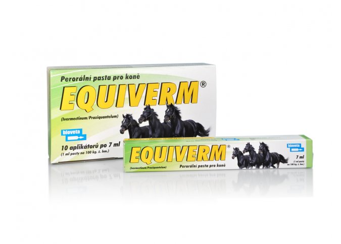 EQUIVERM ORAL PASTE (Oral paste (ivermectinum/praziquantelum) for treatment of parasitic diseases in horses) malta, Bioveta malta, Equitrade Ltd malta